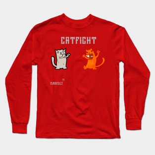 Purrfect Catfight Long Sleeve T-Shirt